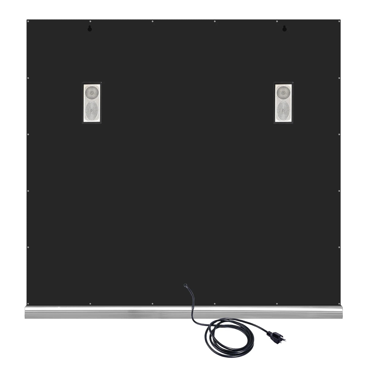 VanitiGlow Sterling | Silver Vanity Mirror, 14 Dimmable Bulbs & Bluetooth