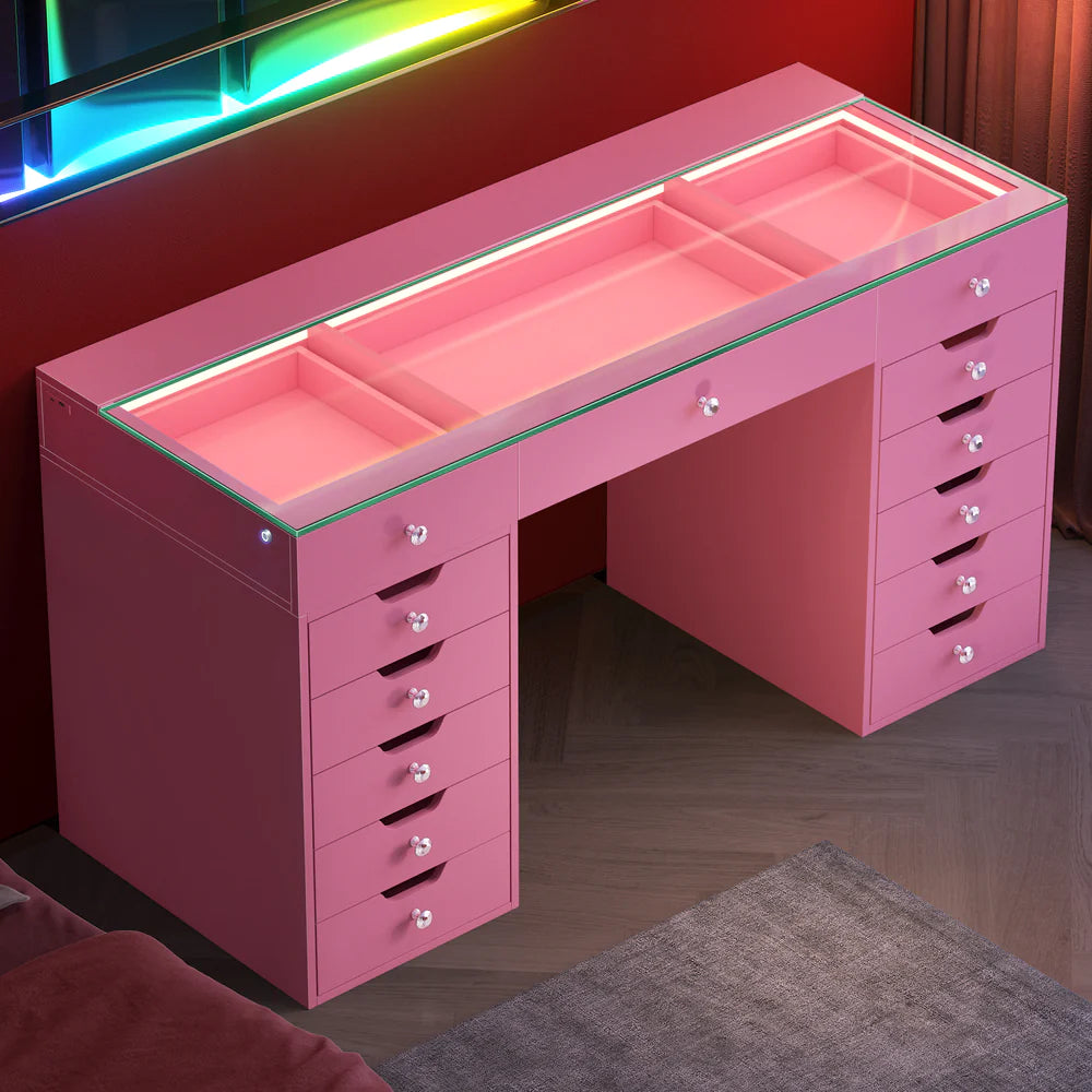 Eva PRO Makeup Vanity Desk - LP Replenish