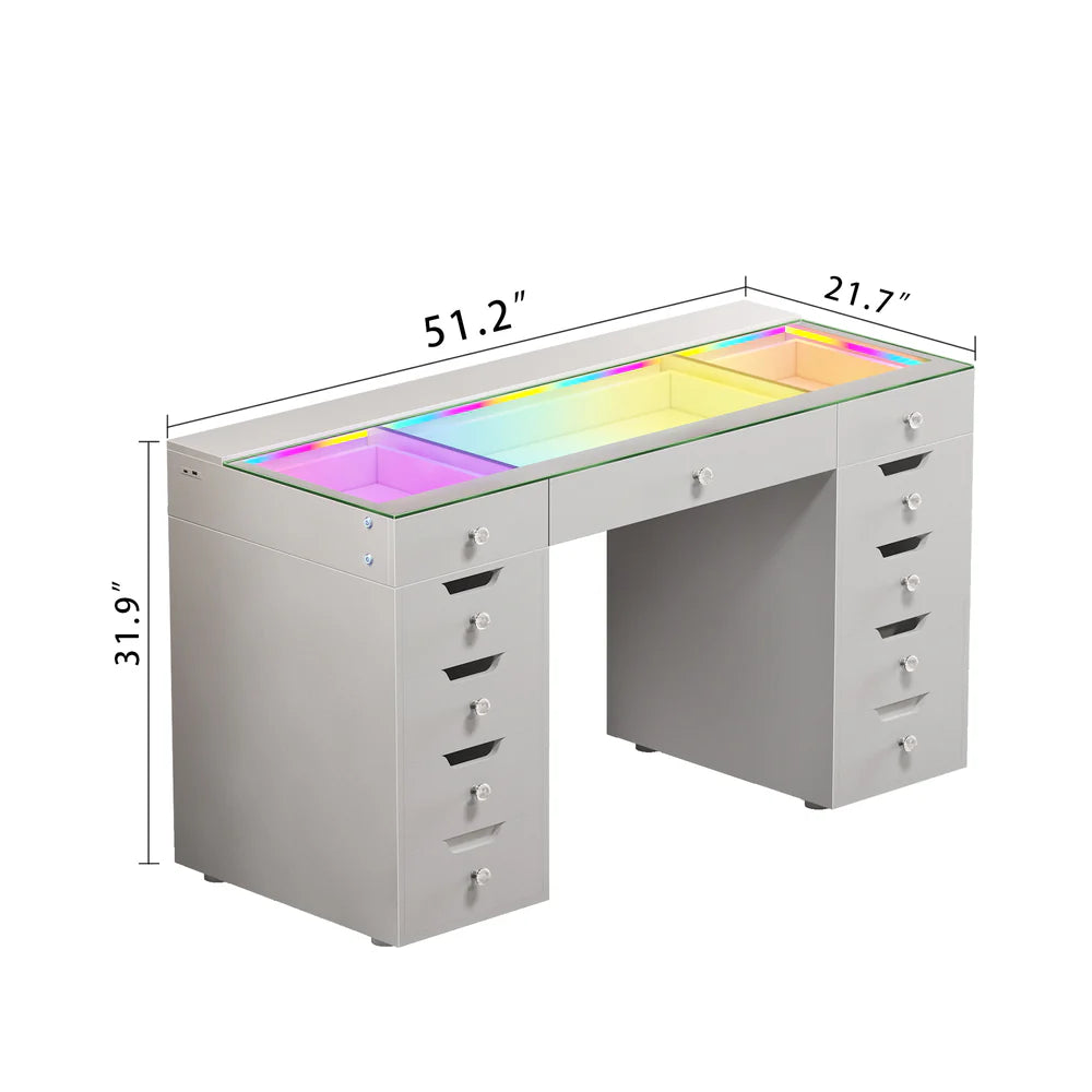 Hana Vanity SET (Mirror and Vanity Included) - LP Replenish