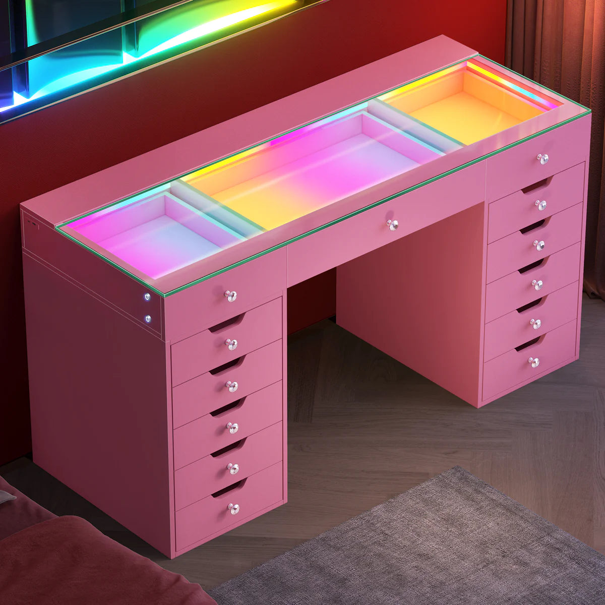 Eva PRO Makeup Vanity Desk - LP Replenish