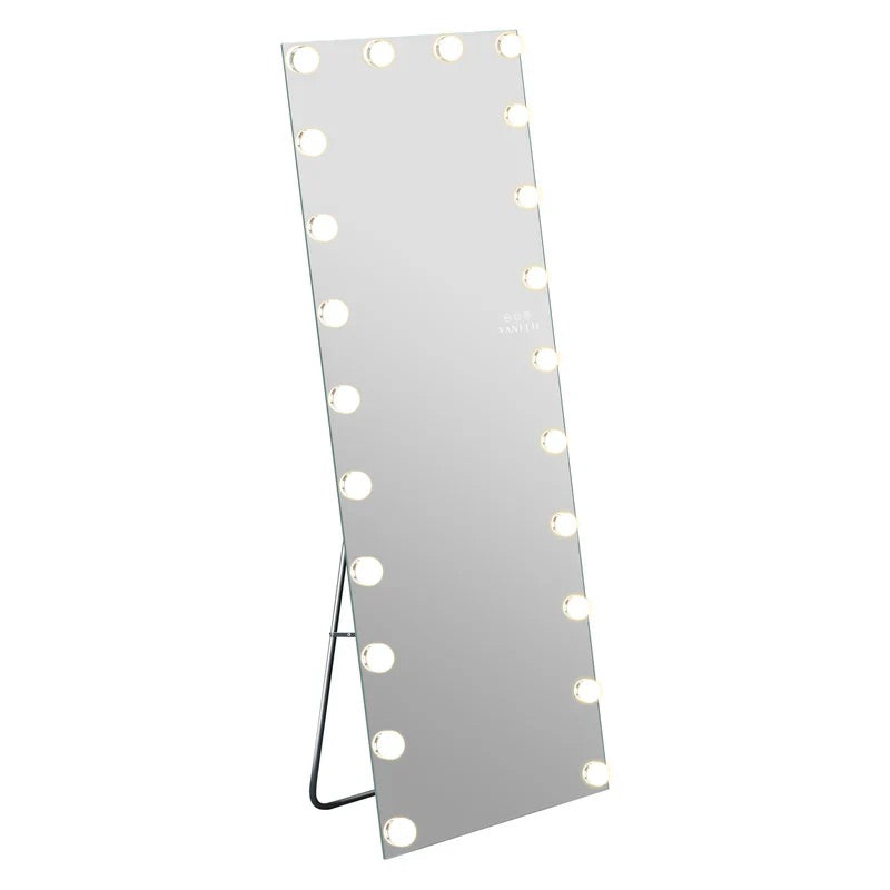 LUXE Hollywood Vanity Mirror - Full Length with 22 or 25 Dimmable LED Bulbs & RGB - LP Replenish