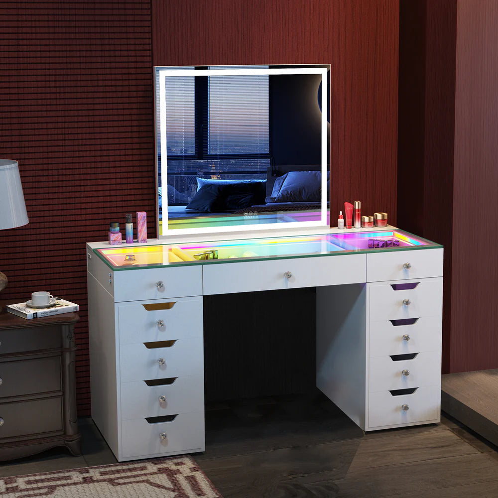 Hana Vanity SET (Mirror and Vanity Included) - LP Replenish