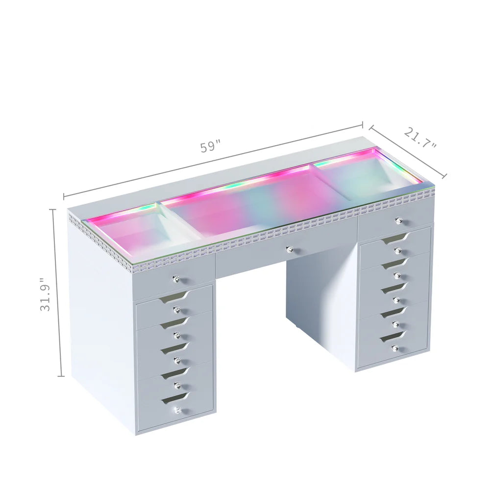 Angel Vanity SET (Mirror & Vanity included) - LP Replenish