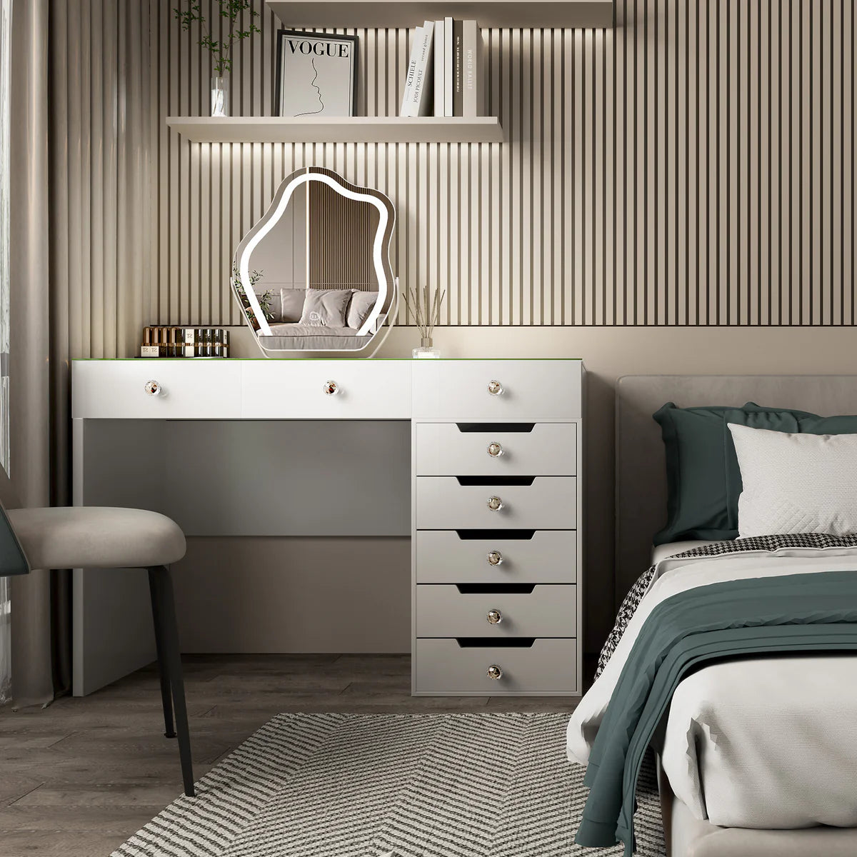 VanitiGlow Cloud – LED Vanity Mirror with Touch Control