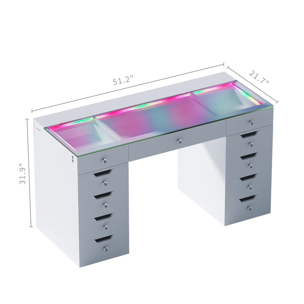 Hana Vanity SET (Mirror and Vanity Included) - LP Replenish