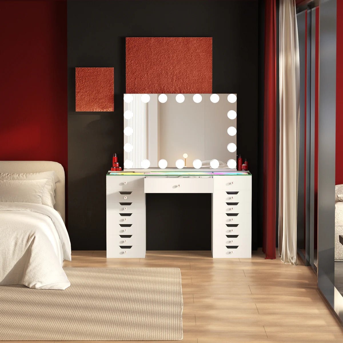 Lisa PRO Makeup Vanity Desk