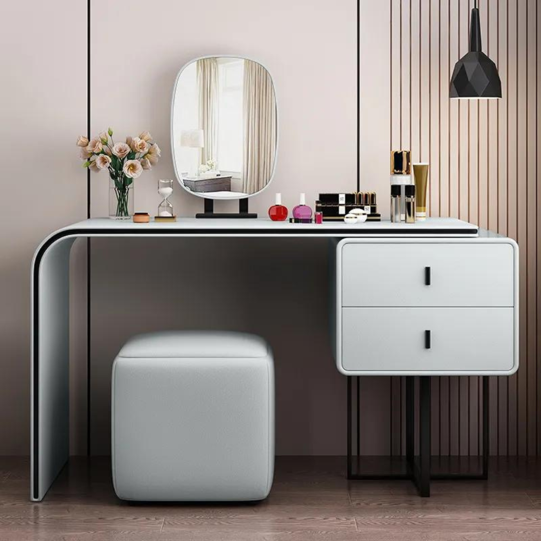 Bedroom Makeup Dresser with Vanity Mirror - LP Replenish