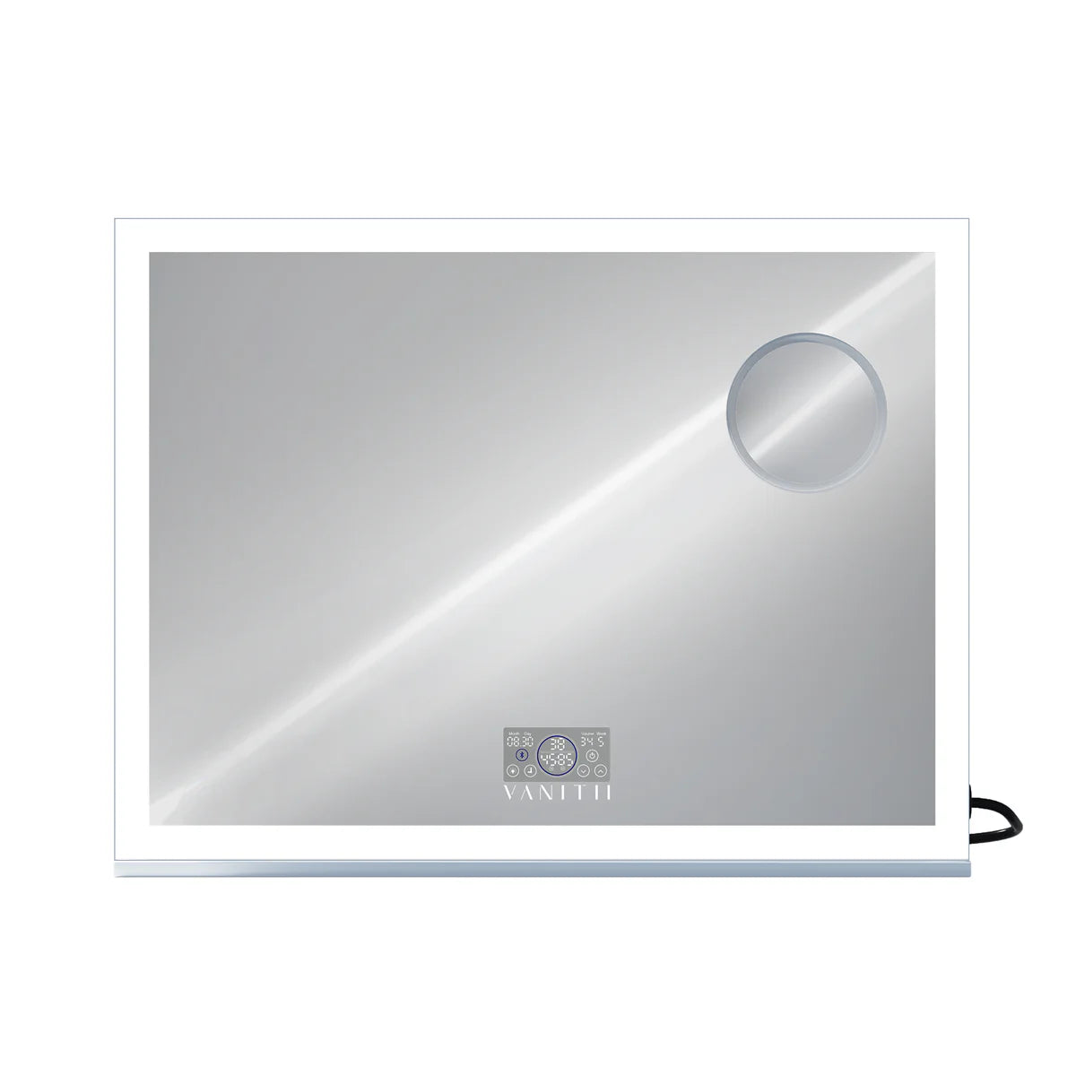 VanitiGlow Pure – LED Makeup Mirror with Bluetooth & Touch Control