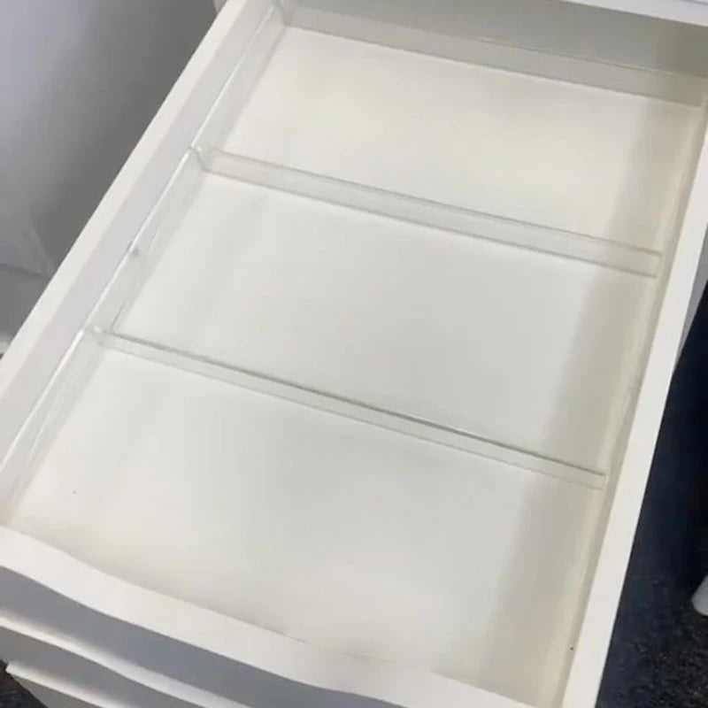 Acrylic Lipstick & Lipgloss Display Tray for ALEX 5 and 9 Drawer Units with Adjustable Magnetic Rows - LP Replenish