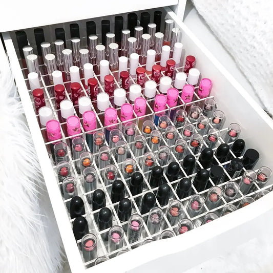 Acrylic Drawer Divider Set for ALEX 5 and 9 Drawers, Adjustable for Lipsticks - LP Replenish