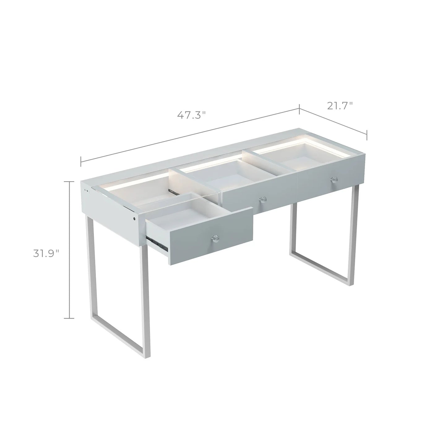 Billie PRO Makeup Vanity Desk - LP Replenish