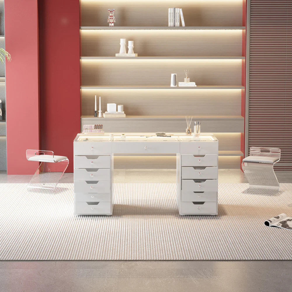 Eva PRO Makeup Vanity Desk - LP Replenish