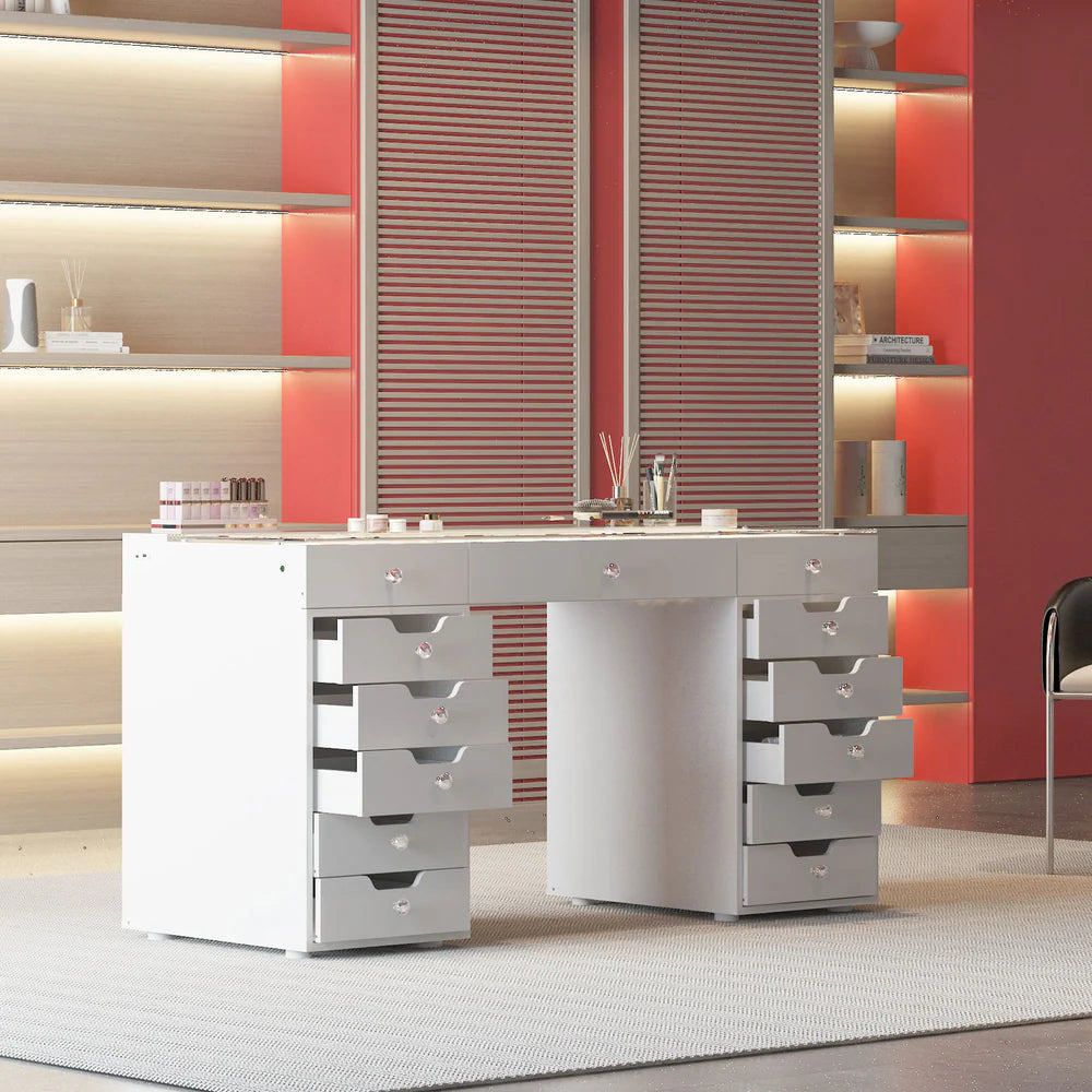 Eva PRO Makeup Vanity Desk - LP Replenish