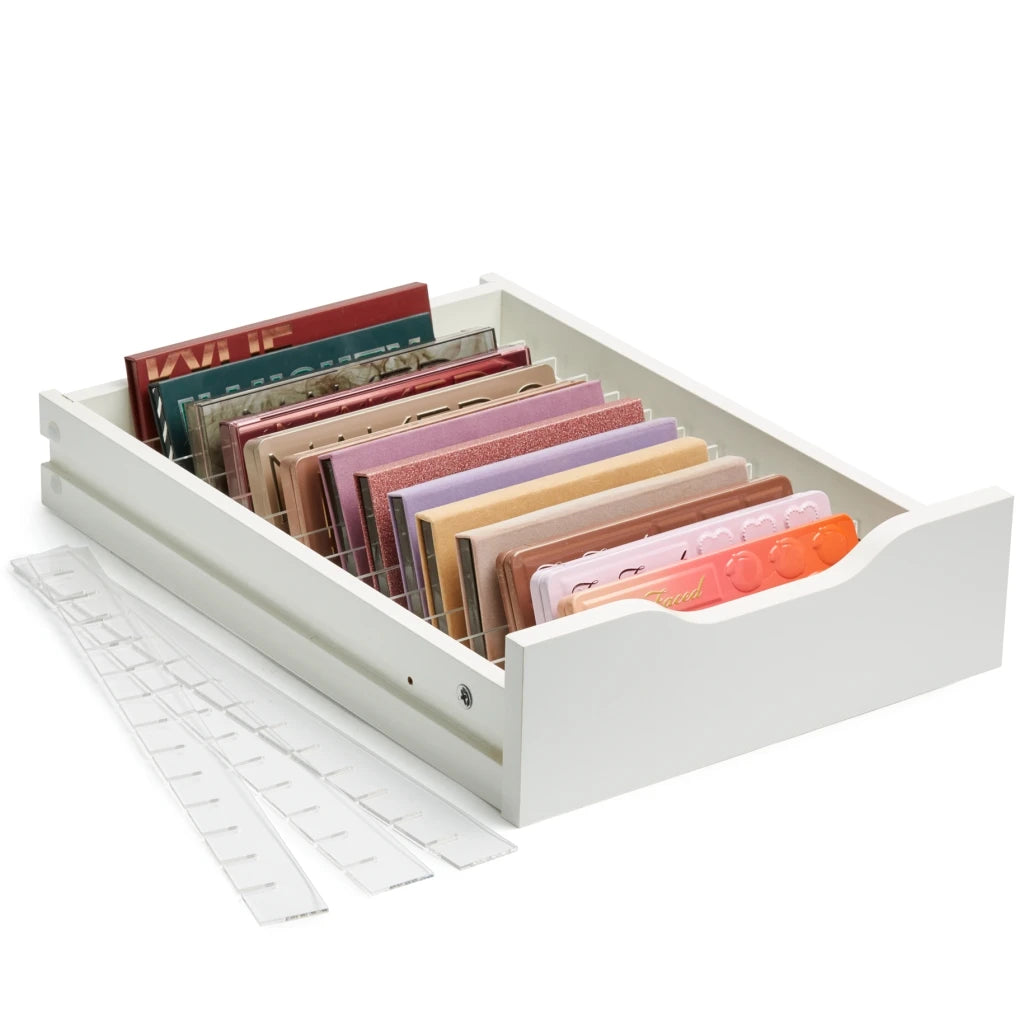 Drawer Divider Set For ALEX 5 And 9 Drawers, Acrylic Adjustable Makeup Storage Organizer - LP Replenish
