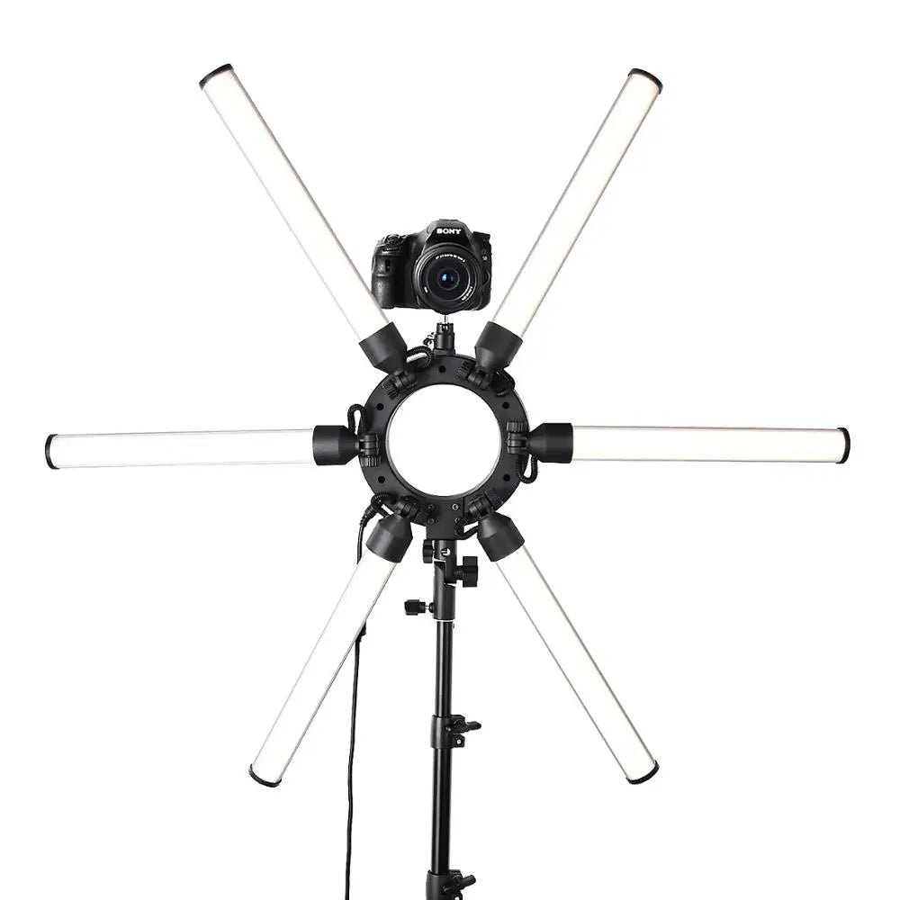 35-Inch 120W Star Ring Light with Tripod and Accessories - LP Replenish