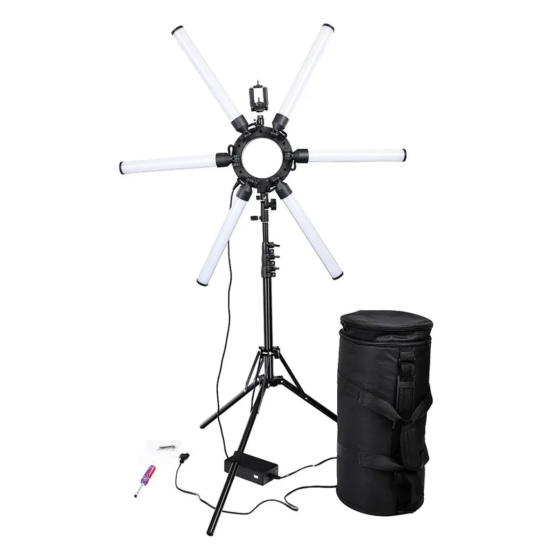 35-Inch 120W Star Ring Light with Tripod and Accessories - LP Replenish