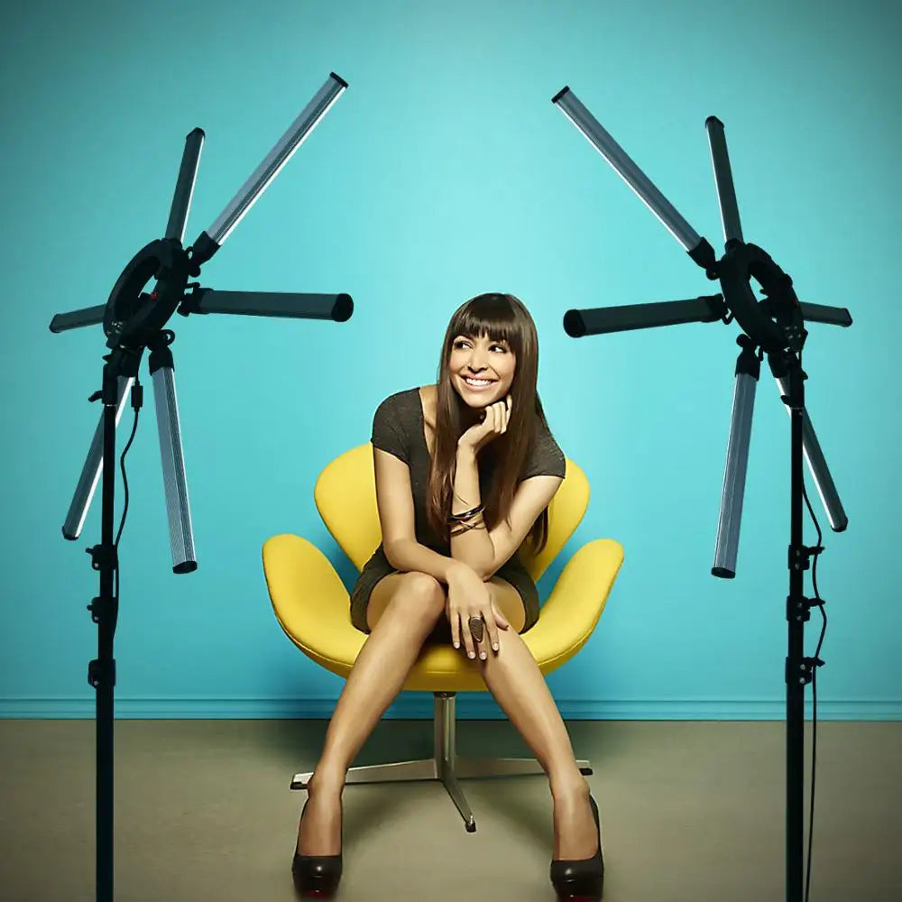 35-Inch 120W Star Ring Light with Tripod and Accessories - LP Replenish