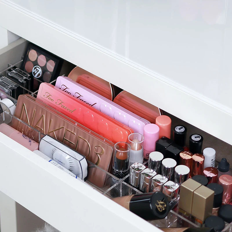 Clear Acrylic Dividers Set for MALM Dressing Table - LP Replenish