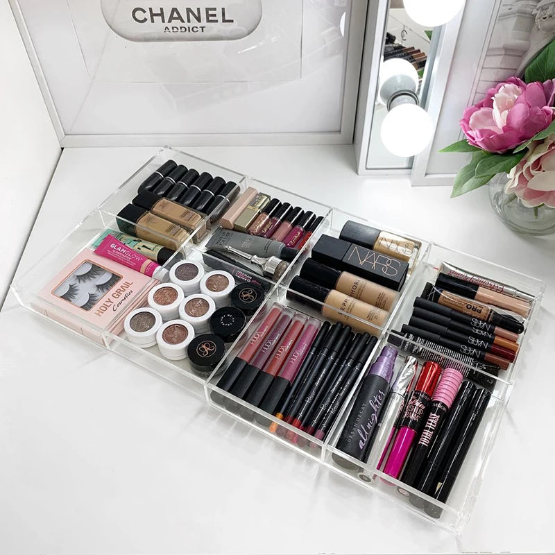 Adjustable Acrylic Drawer Grid Tray for ALEX 5 and 9 Drawer Units - LP Replenish