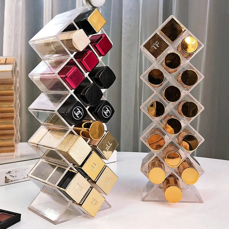 Clear Lipstick Acrylic Organizer - LP Replenish