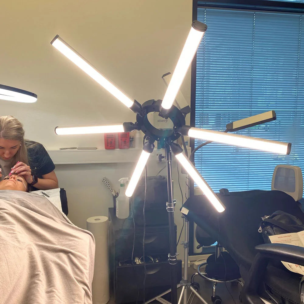 35-Inch 120W Star Ring Light with Tripod and Accessories - LP Replenish