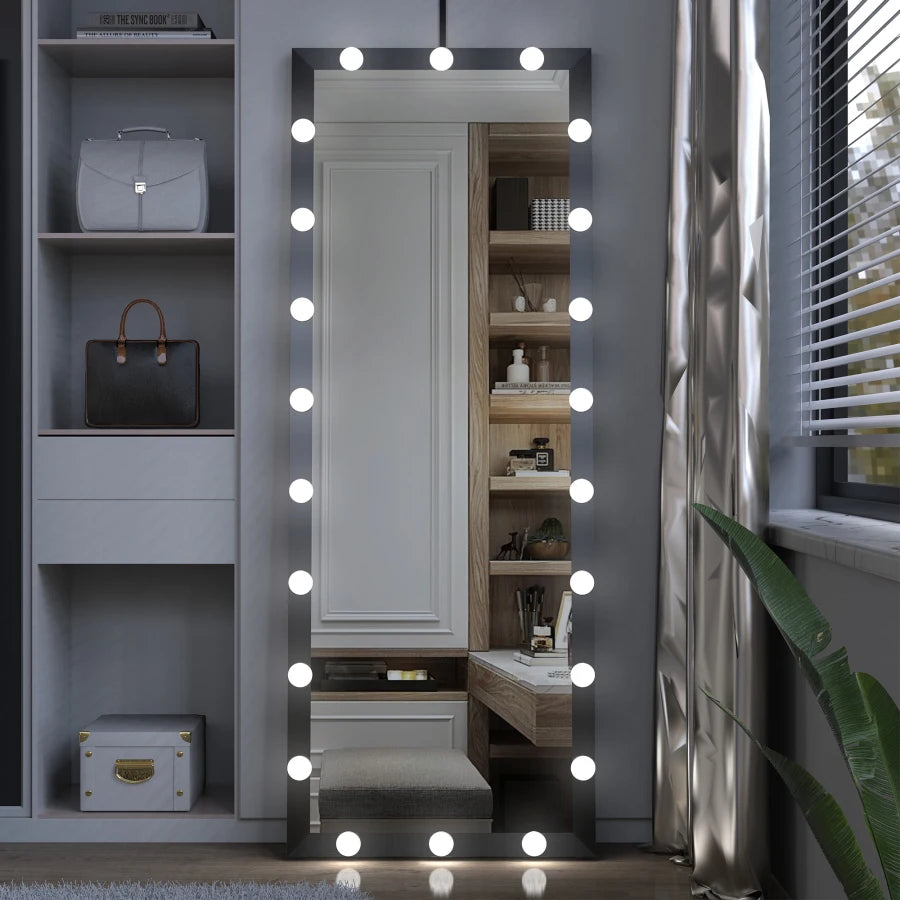Full Length LED Hollywood Glam Mirror - LP Replenish