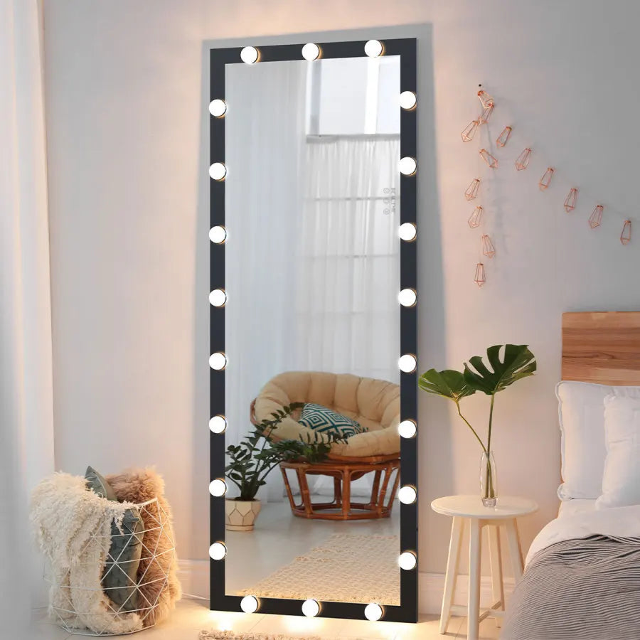 Full Length LED Hollywood Glam Mirror - LP Replenish