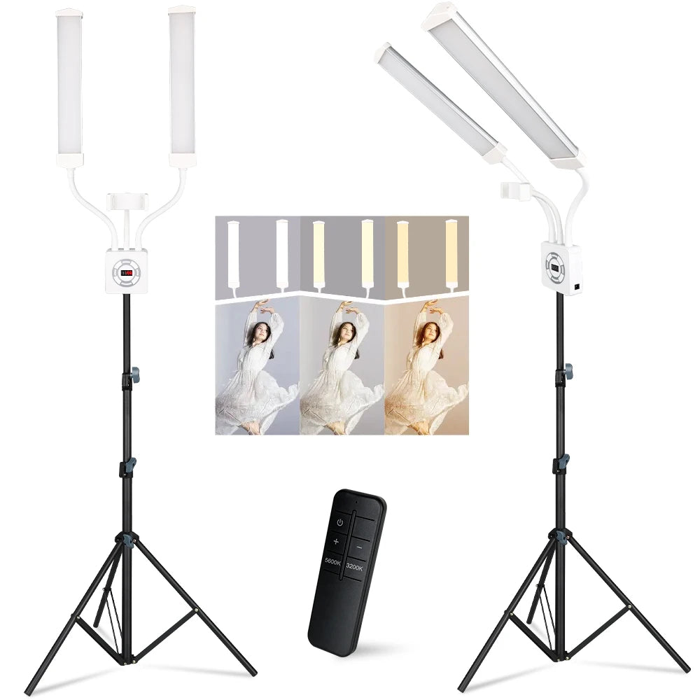 LED Double Arm Fill Lighting Kit