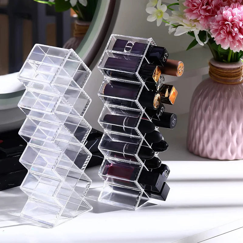 Clear Lipstick Acrylic Organizer - LP Replenish