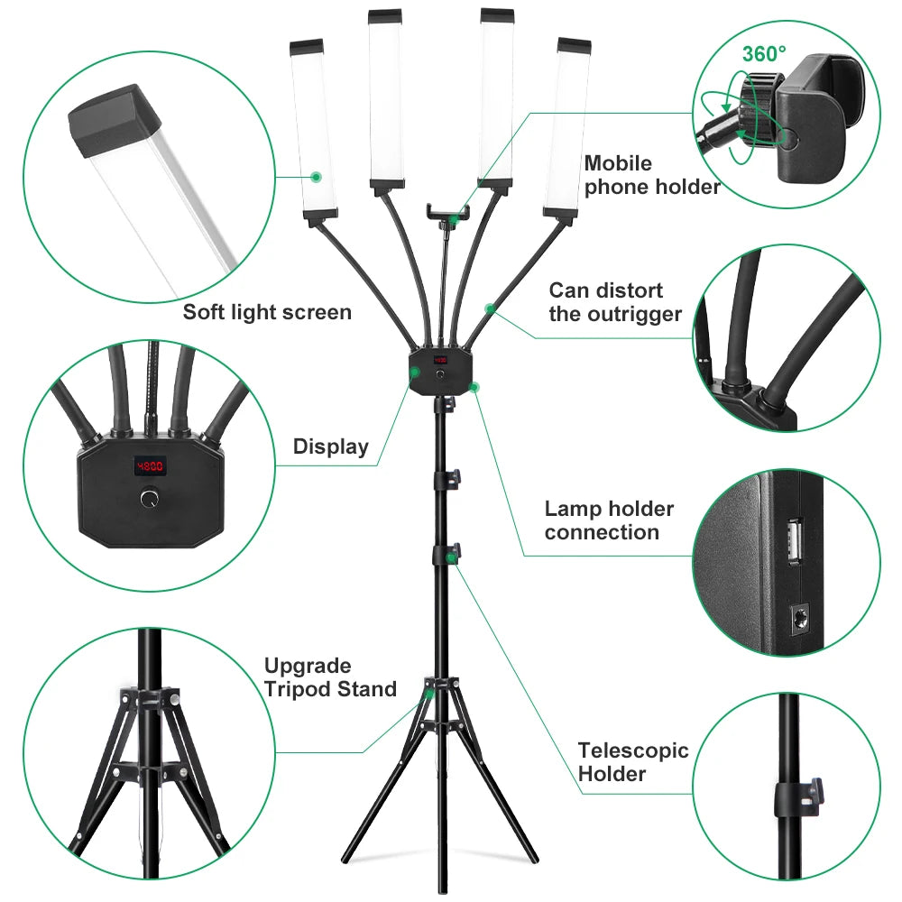 Four Arm Fill LED Lighting Kit - LP Replenish
