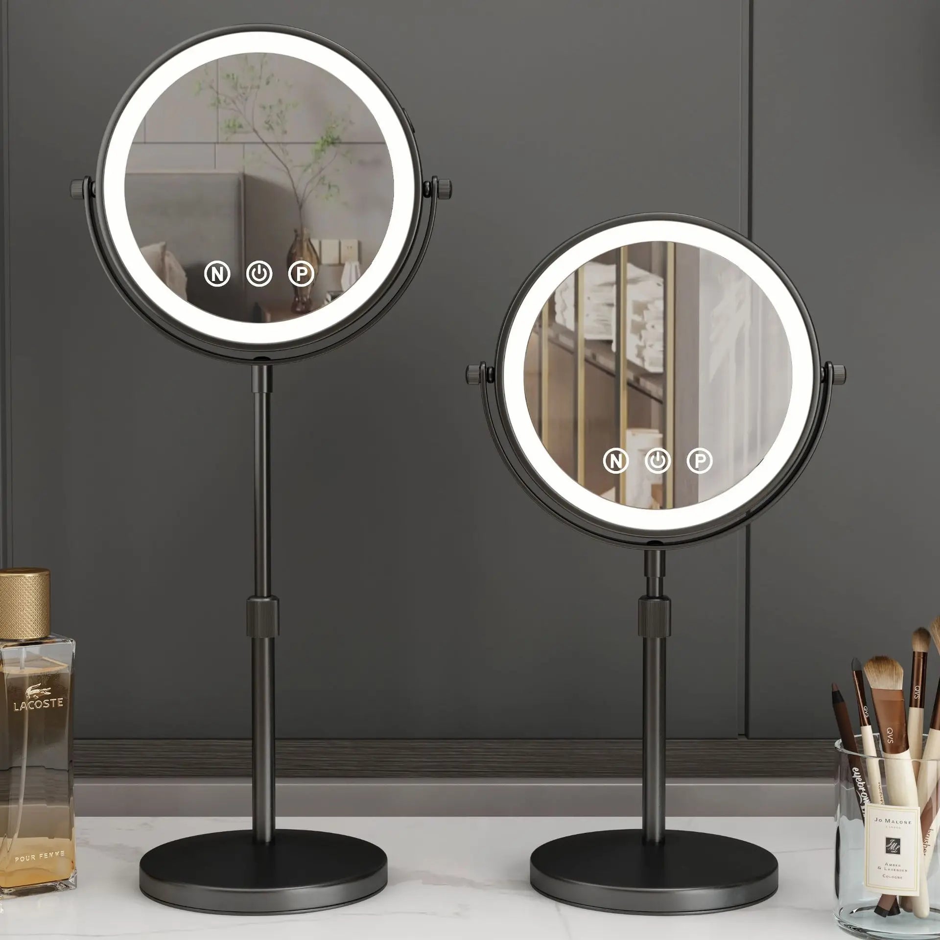 Ring light mirror