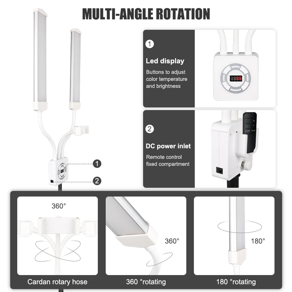 LED Double Arm Fill Lighting Kit - LP Replenish