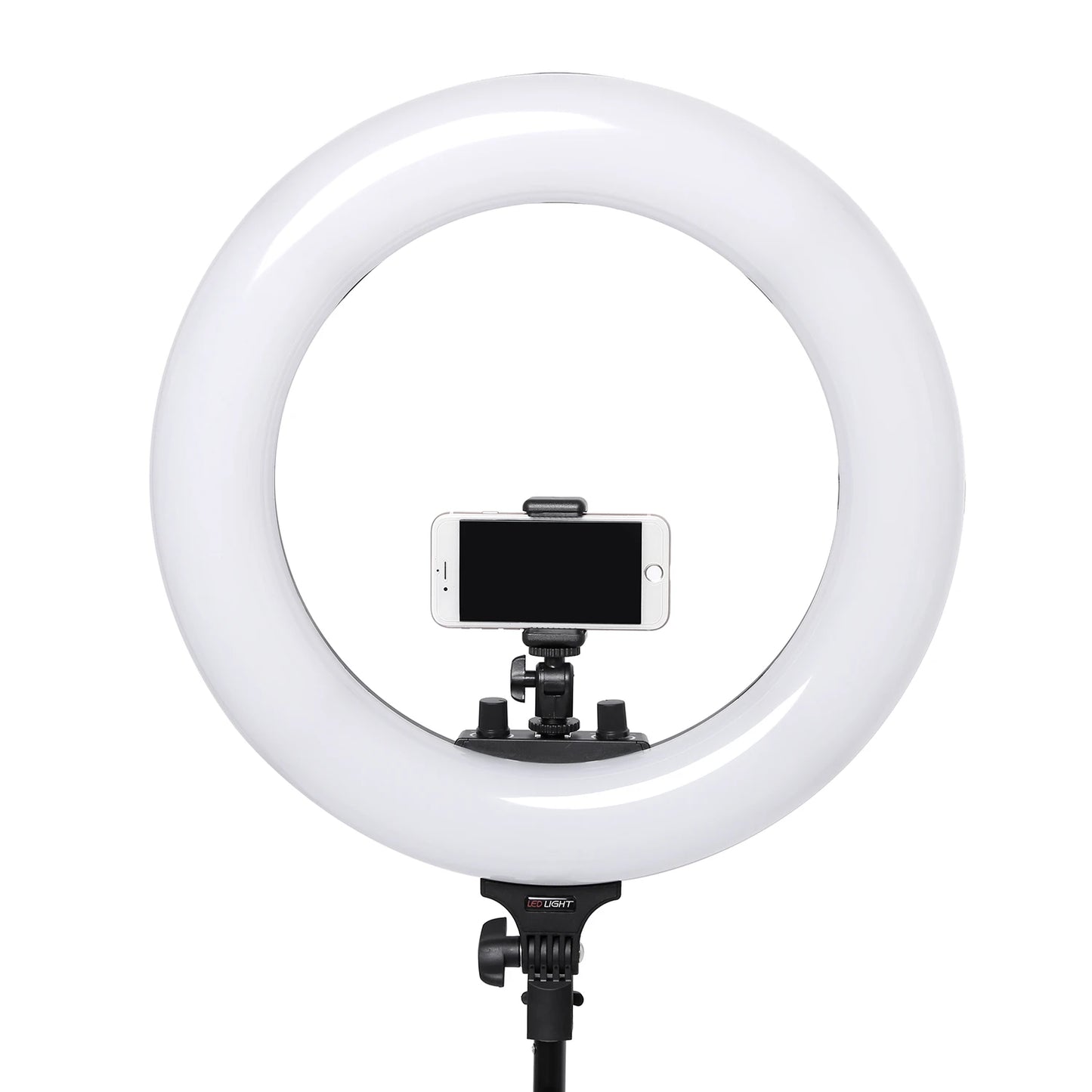 18" LED Ring Light with Phone Holder