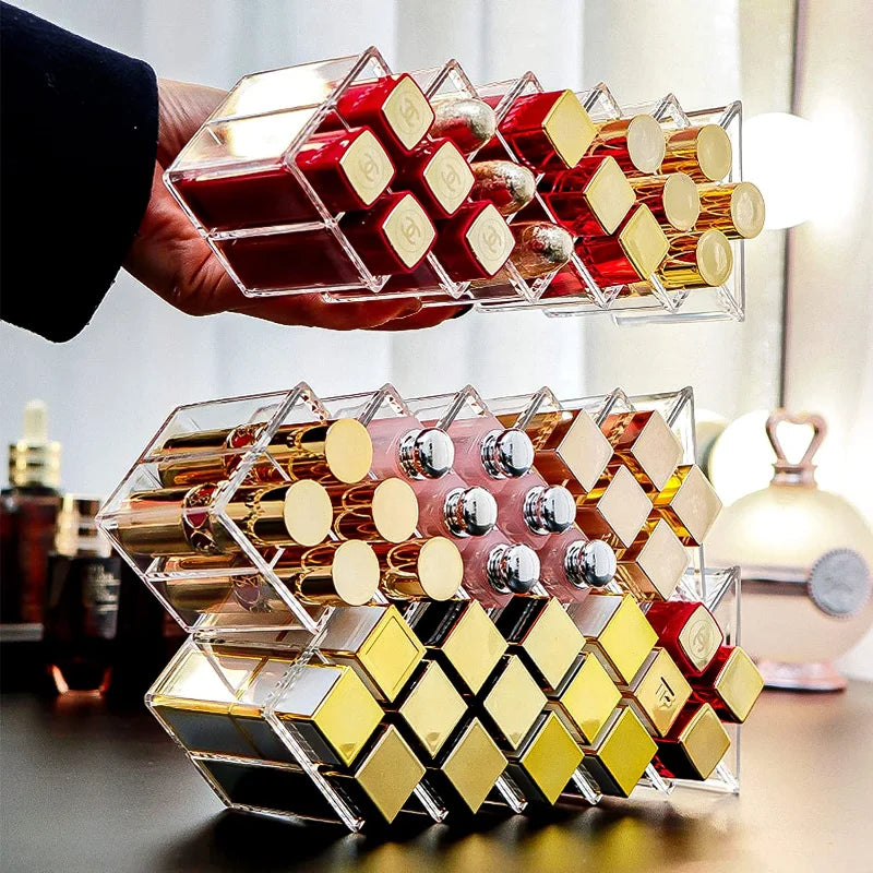 Clear Lipstick Acrylic Organizer - LP Replenish