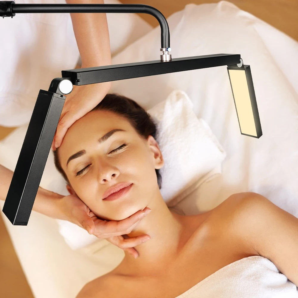 Foldable Half Moon Ring Light with Phone Holder and Remote Control - LP Replenish