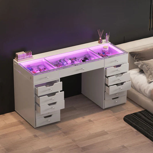 Eva PRO Makeup Vanity Desk - LP Replenish