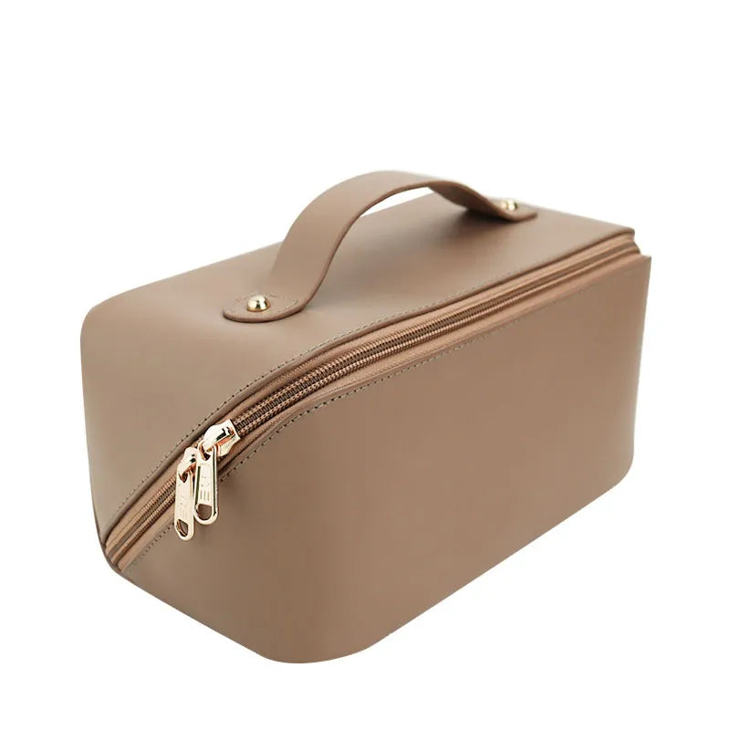 Custom Monogrammed Leather Makeup Bag - LP Replenish