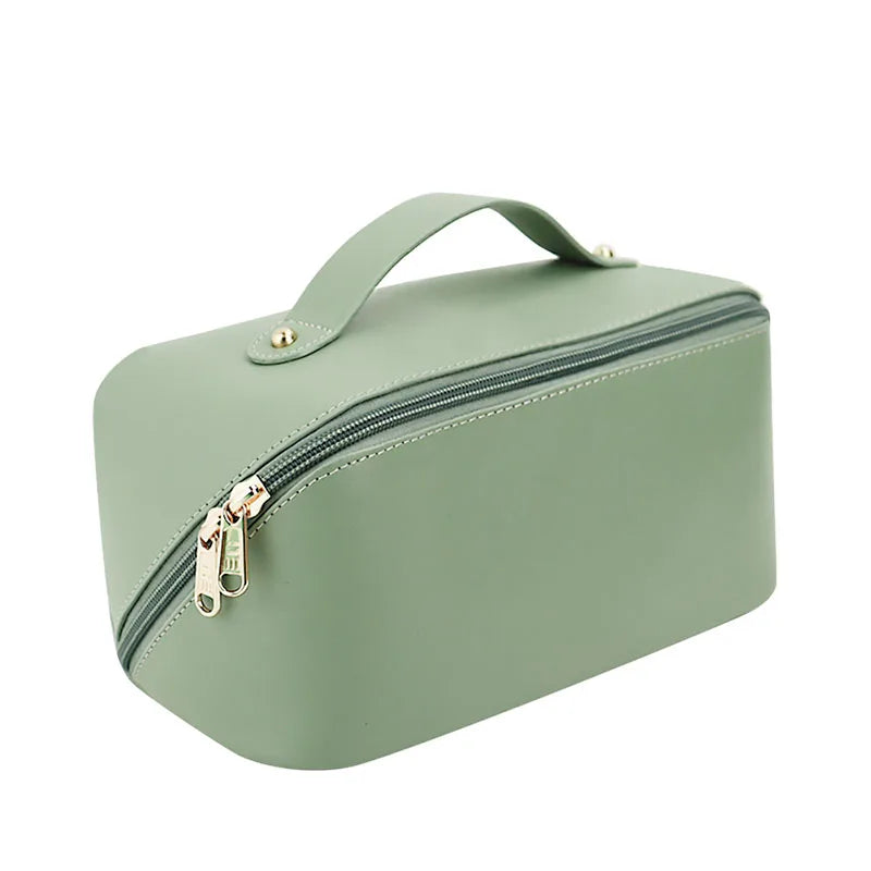Custom Monogrammed Leather Makeup Bag - LP Replenish