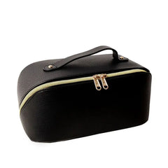 Custom Monogrammed Leather Makeup Bag