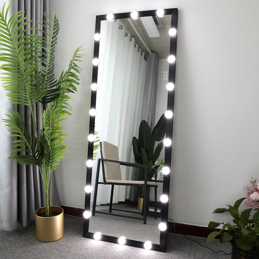 Full Length LED Hollywood Glam Mirror - LP Replenish