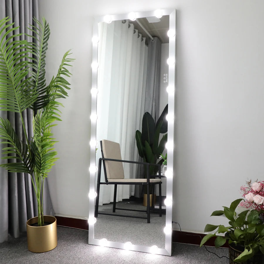 Full Length LED Hollywood Glam Mirror - LP Replenish