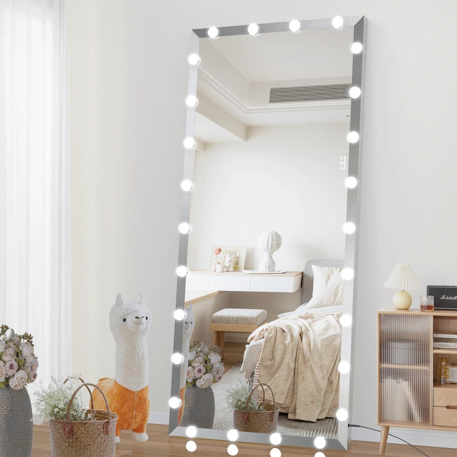 Full Length LED Hollywood Glam Mirror - LP Replenish
