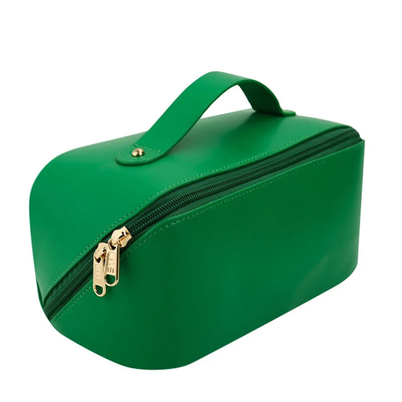 Custom Monogrammed Leather Makeup Bag - LP Replenish