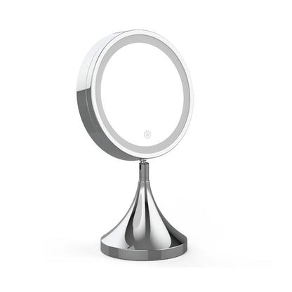 Portable Lighted Vanity Mirror - Color Silver