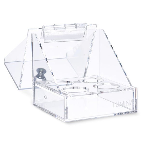 4 Slot Acrylic Beauty Sponge Holder - Lumina Pro USA -