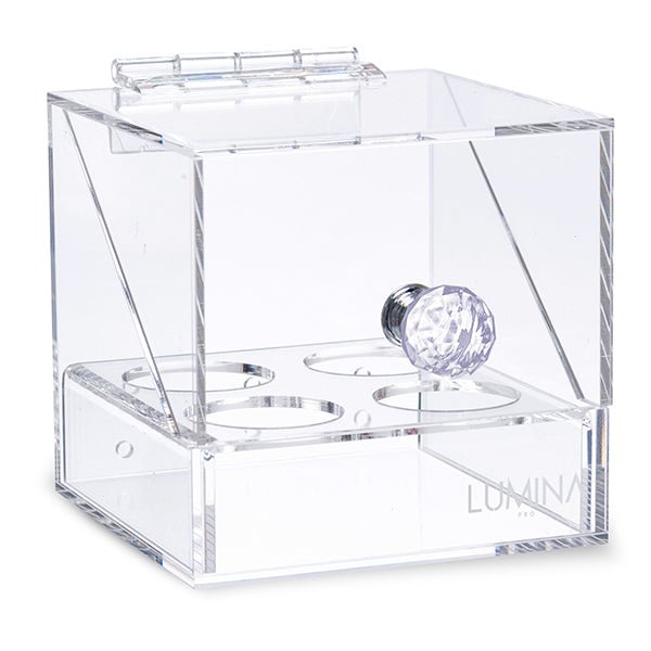 4 Slot Acrylic Beauty Sponge Holder - Lumina Pro USA -
