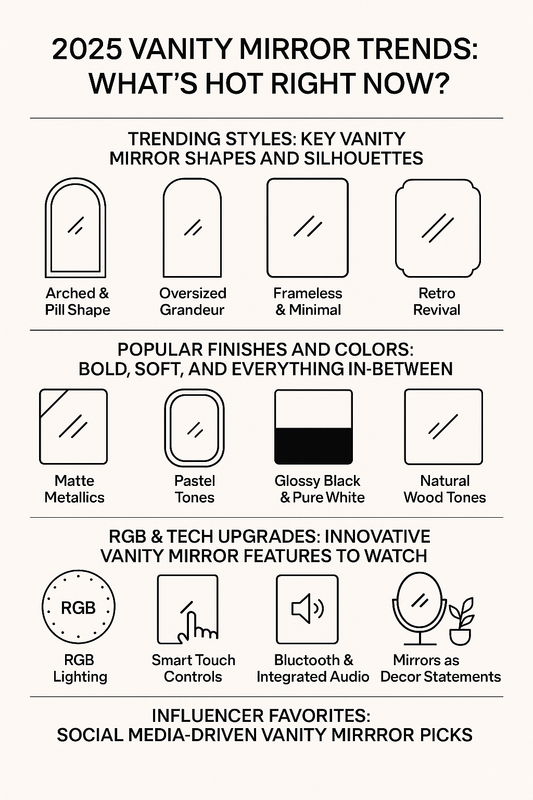2025 vanity mirror trends