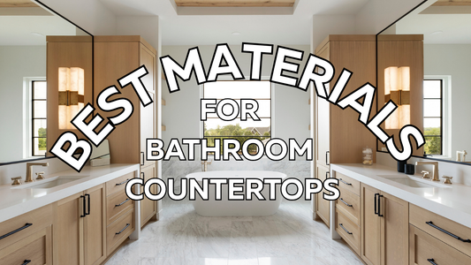 Best Material for Bathroom Countertops in 2025