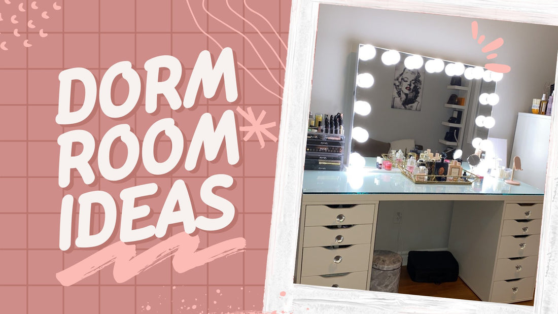 Dorm Room Makeup Vanity Ideas: Maximize Space and Style! - Lumina Pro