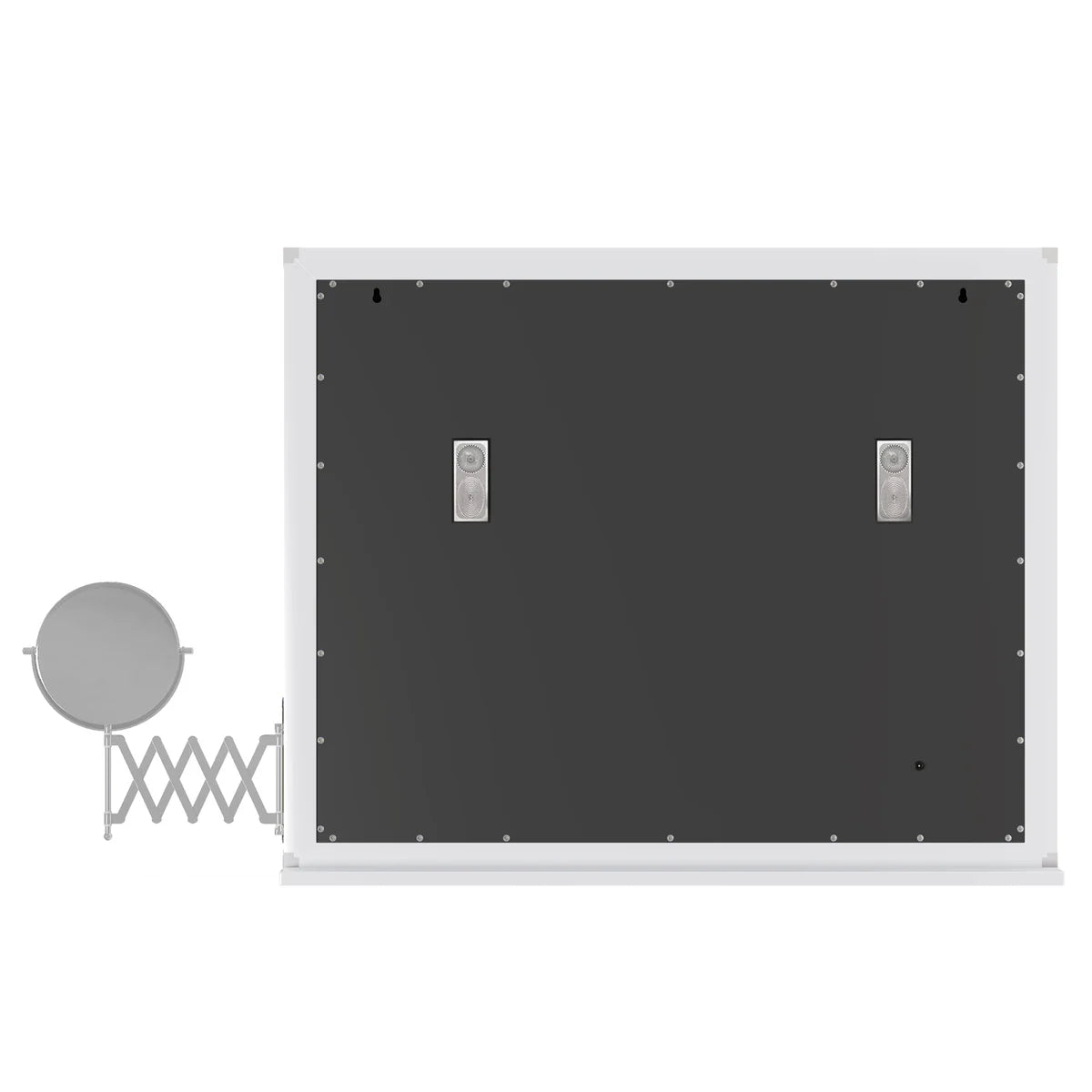 VanitiGlow Eclipse | Hollywood LED Vanity Mirror with 10x Extendable LED Magnifier